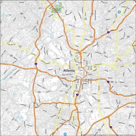 city of atlanta maps|Atlanta, Georgia .